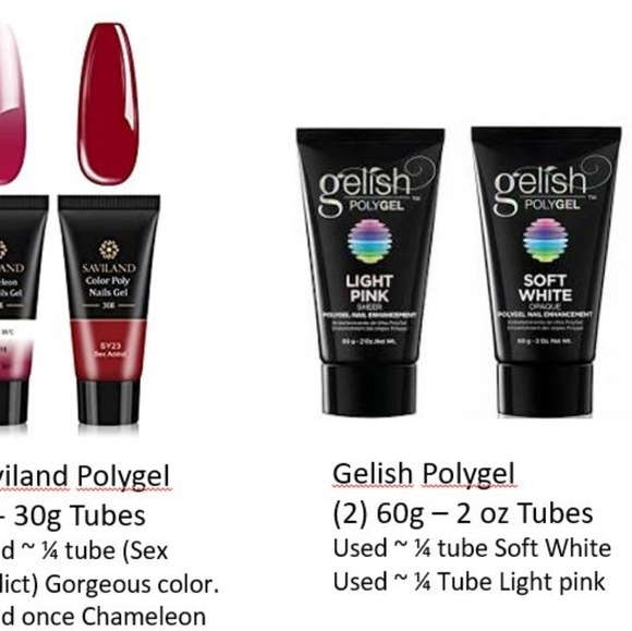 21 tubes of Polygel nail extension - Picture 2 of 3